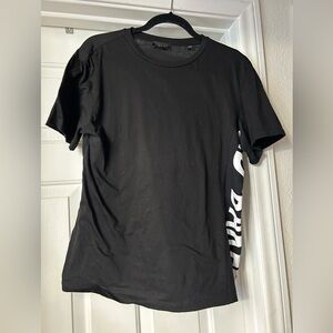 Ted Baker cotton black tee with logo on the side